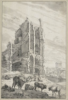 Q+ 021
          <br/>
          Antieke ruïne met een herder bij zijn kudde
          <br/>
          <em>Romeyn, Willem (ca. 1624-ca. 1694)</em>